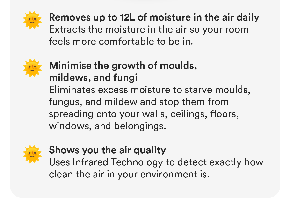 How to combat unbearably humid days Sterra