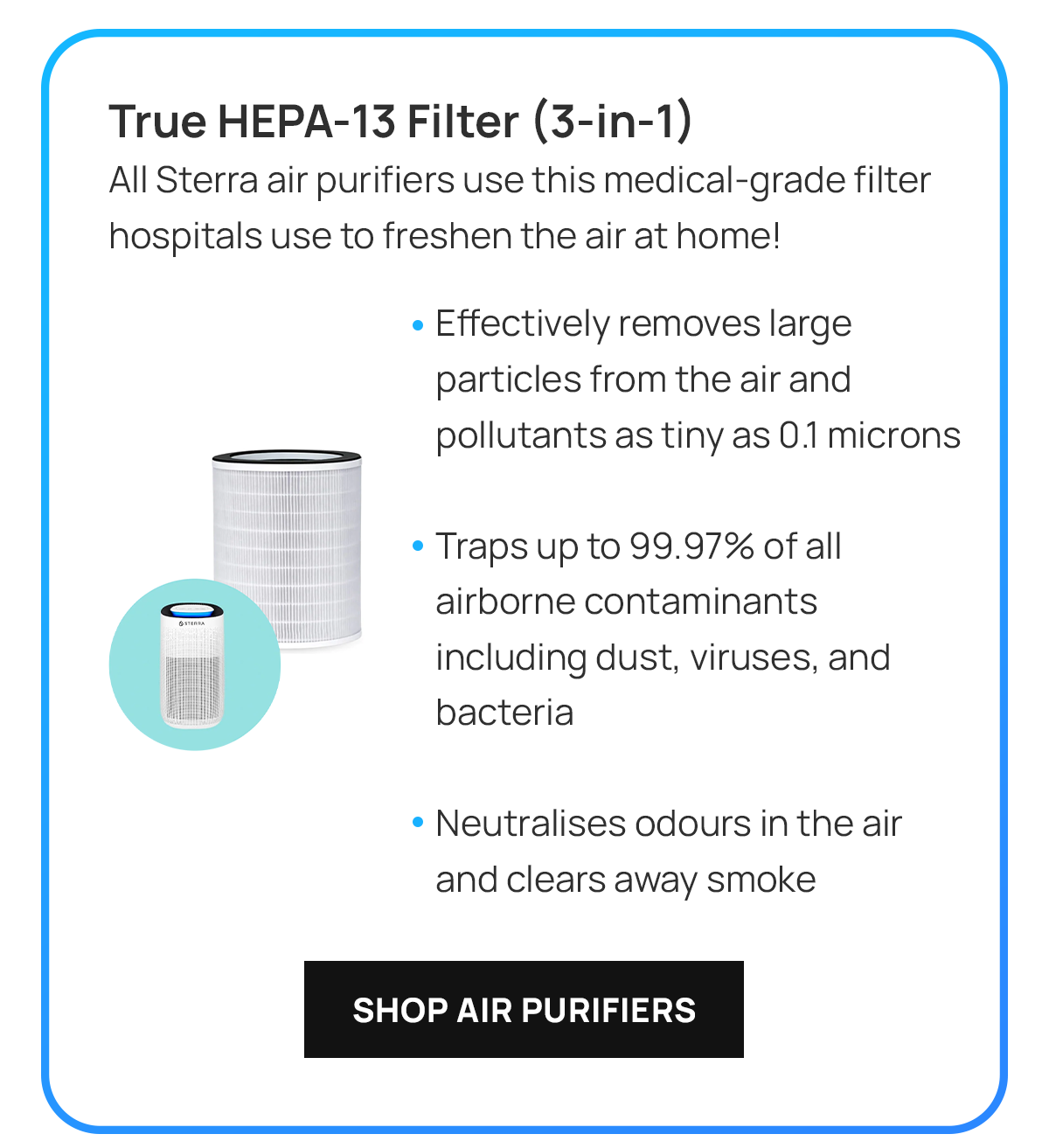 How our Sterra Filters work Sterra