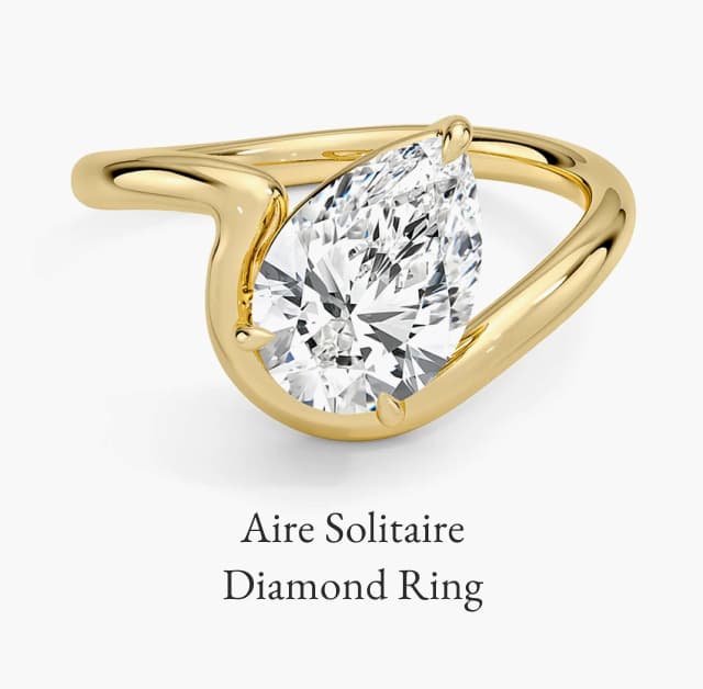 Aire Solitaire Diamond Ring