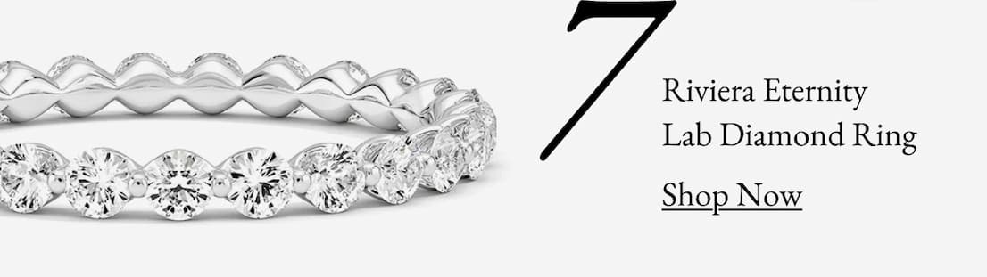 Riviera Eternity Lab Diamond Ring
