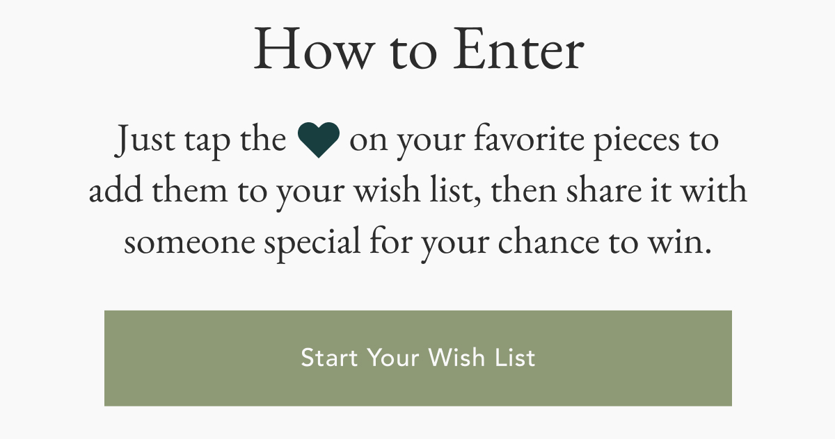 Start Your Wish List