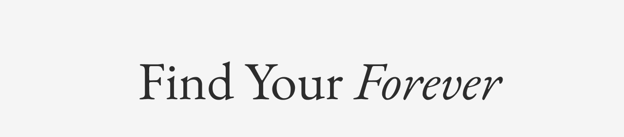 Find Your Forever