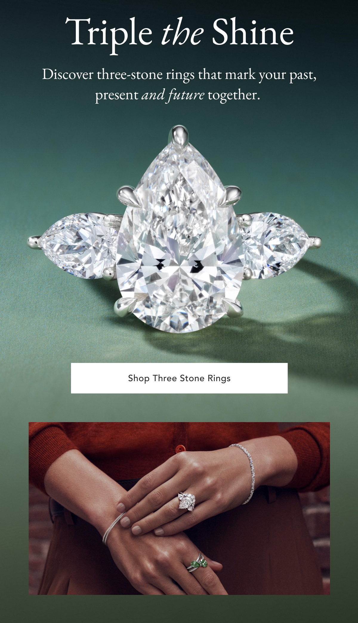 Shop Three Stone Rings