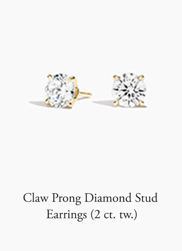 Claw Prong Diamond Stud Earrings (2 ct. tw.)