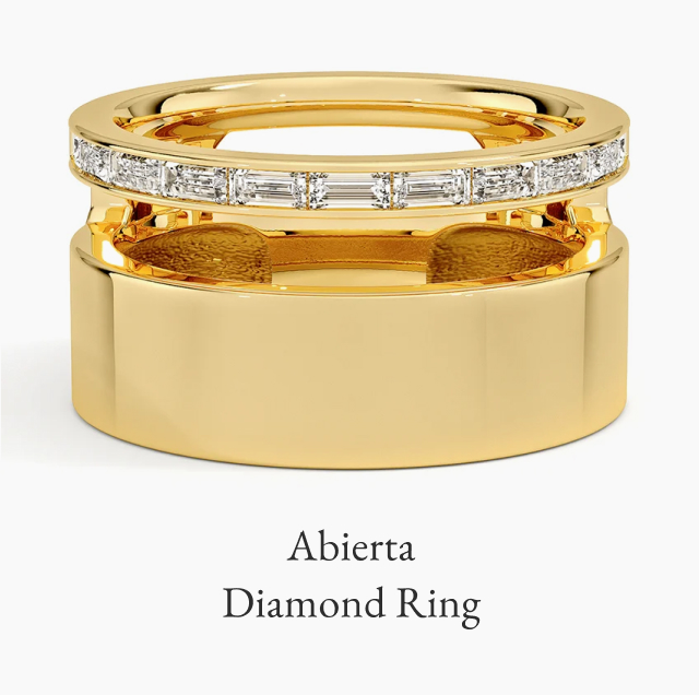 Abierta Diamond Ring