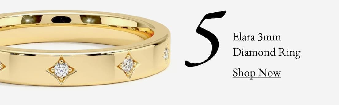 Elara 3mm Diamond Ring