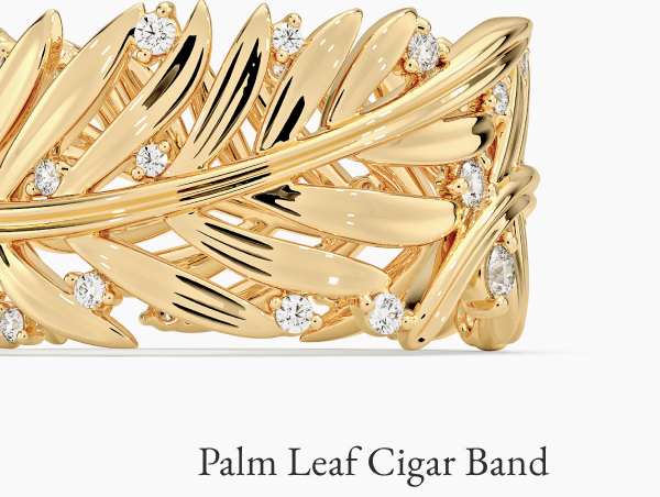 Palm Leaf Cigar Band