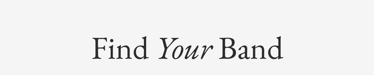 Find Your Band