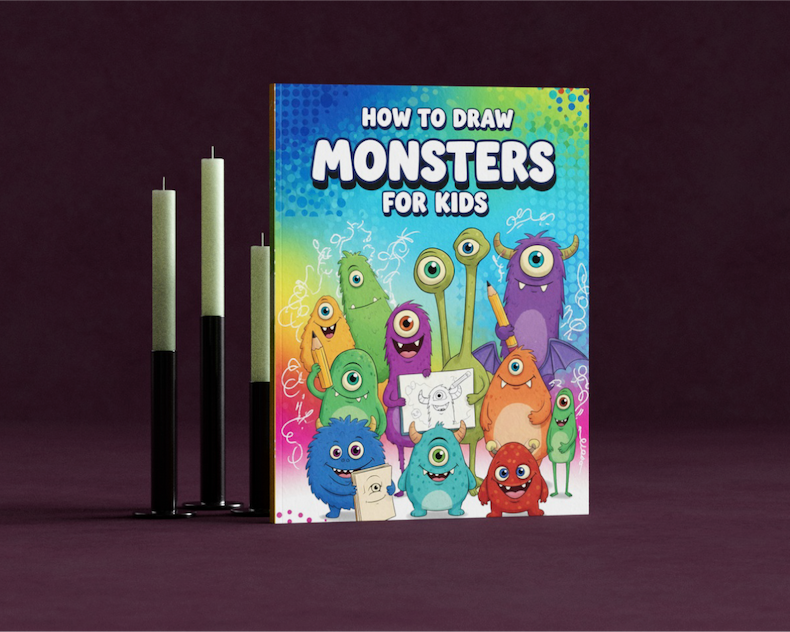 Featured Book: How to Draw Monsters Step-by-Step Drawing Fun with Spooky, Silly, and Cute Monsters for Kids