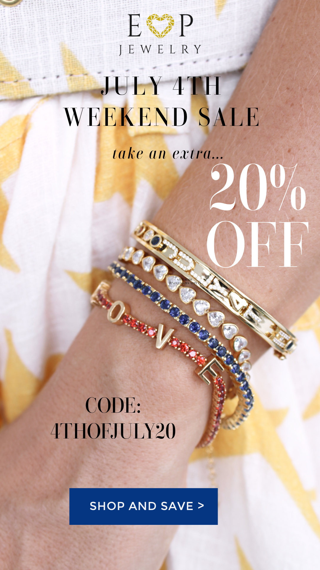 JULY 4TH WEEEKEND SALE 🇺🇸 🧨 EP Fine Jewelry