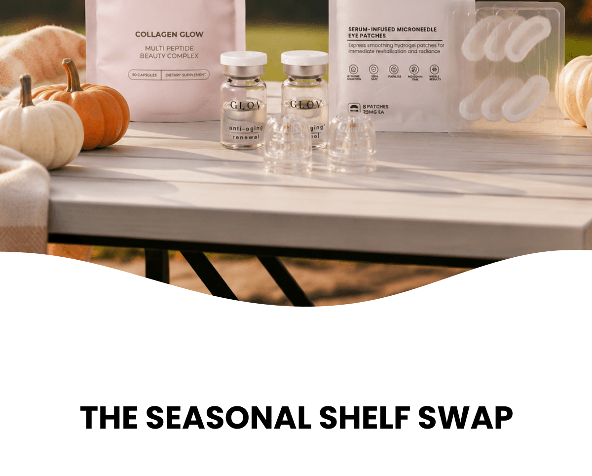 THE SEASONAL SHELF SWAP