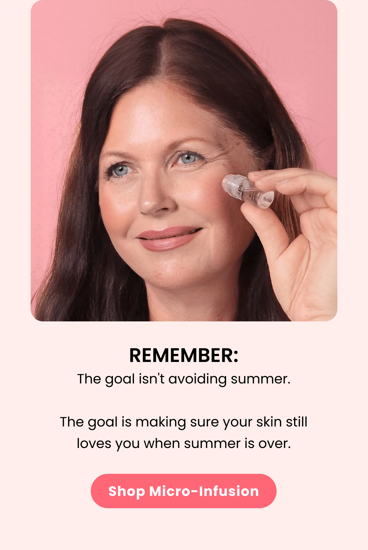 REMEMBER: The goal isn't avoiding summer.