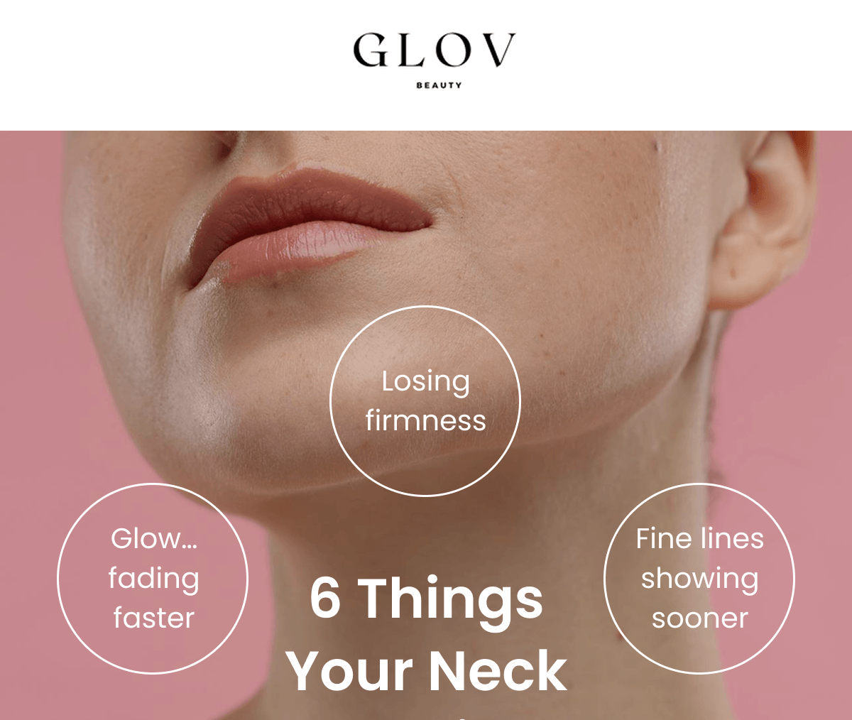 6 things your neck is trying to tell you: