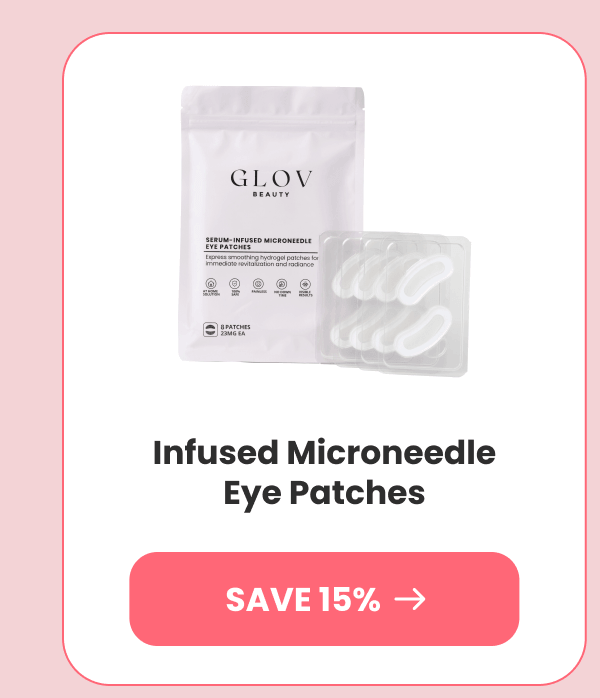 Infused Microneedle Eye Patches
