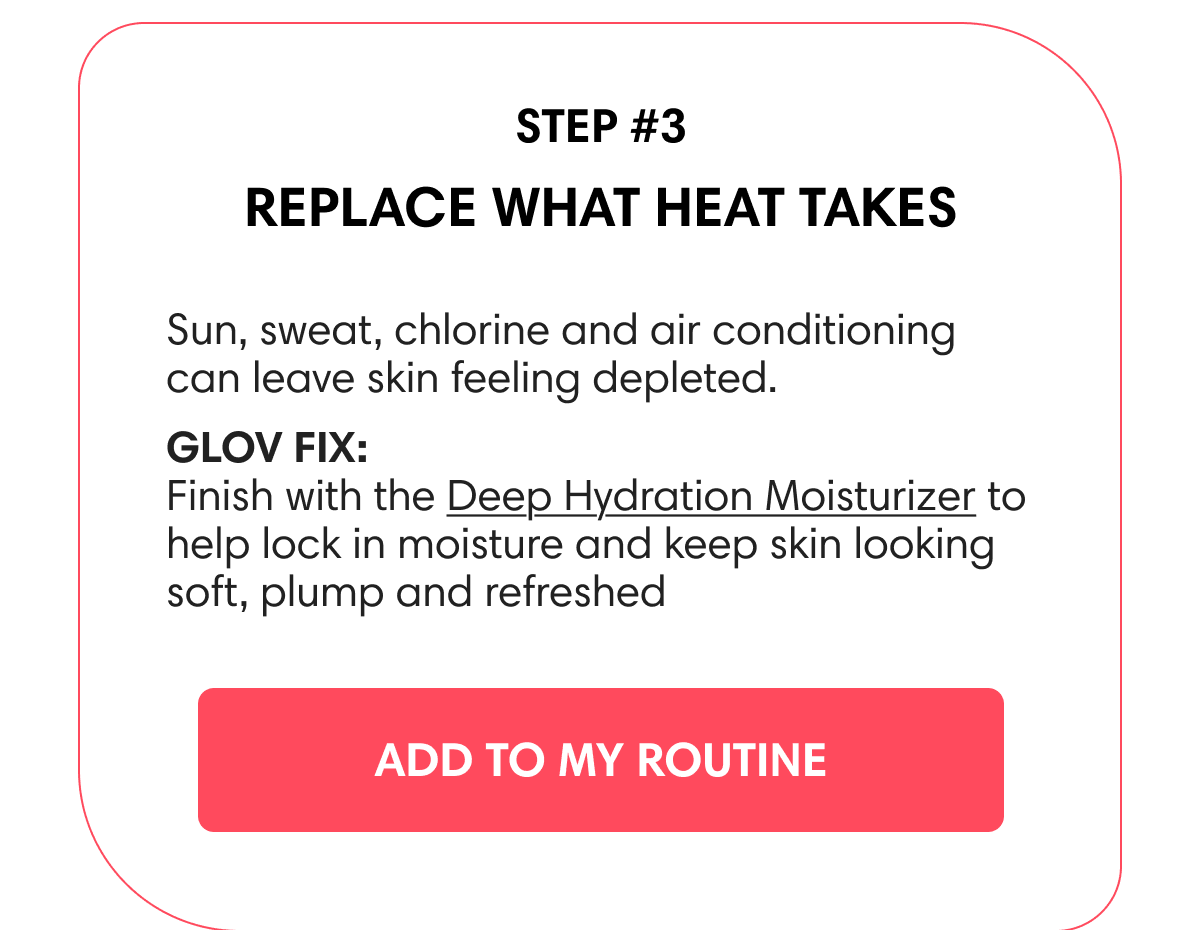 STEP #3 REPLACE WHAT HEAT TAKES