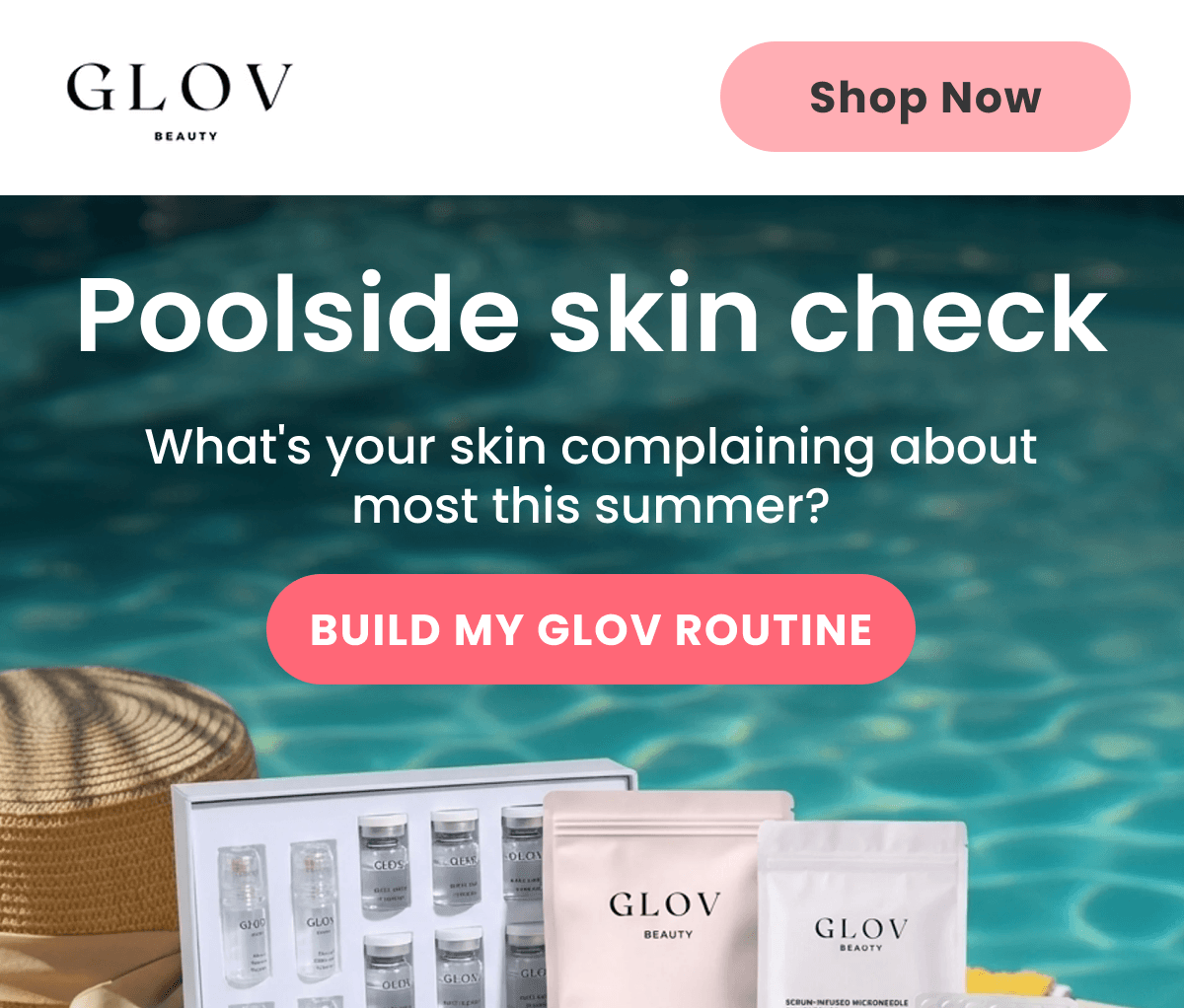Poolside skin check