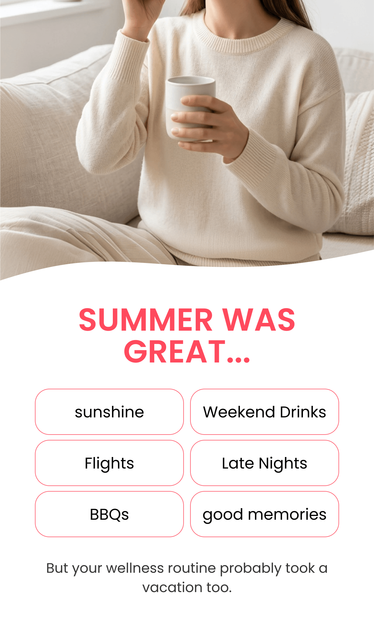SUMMER WAS GREAT...