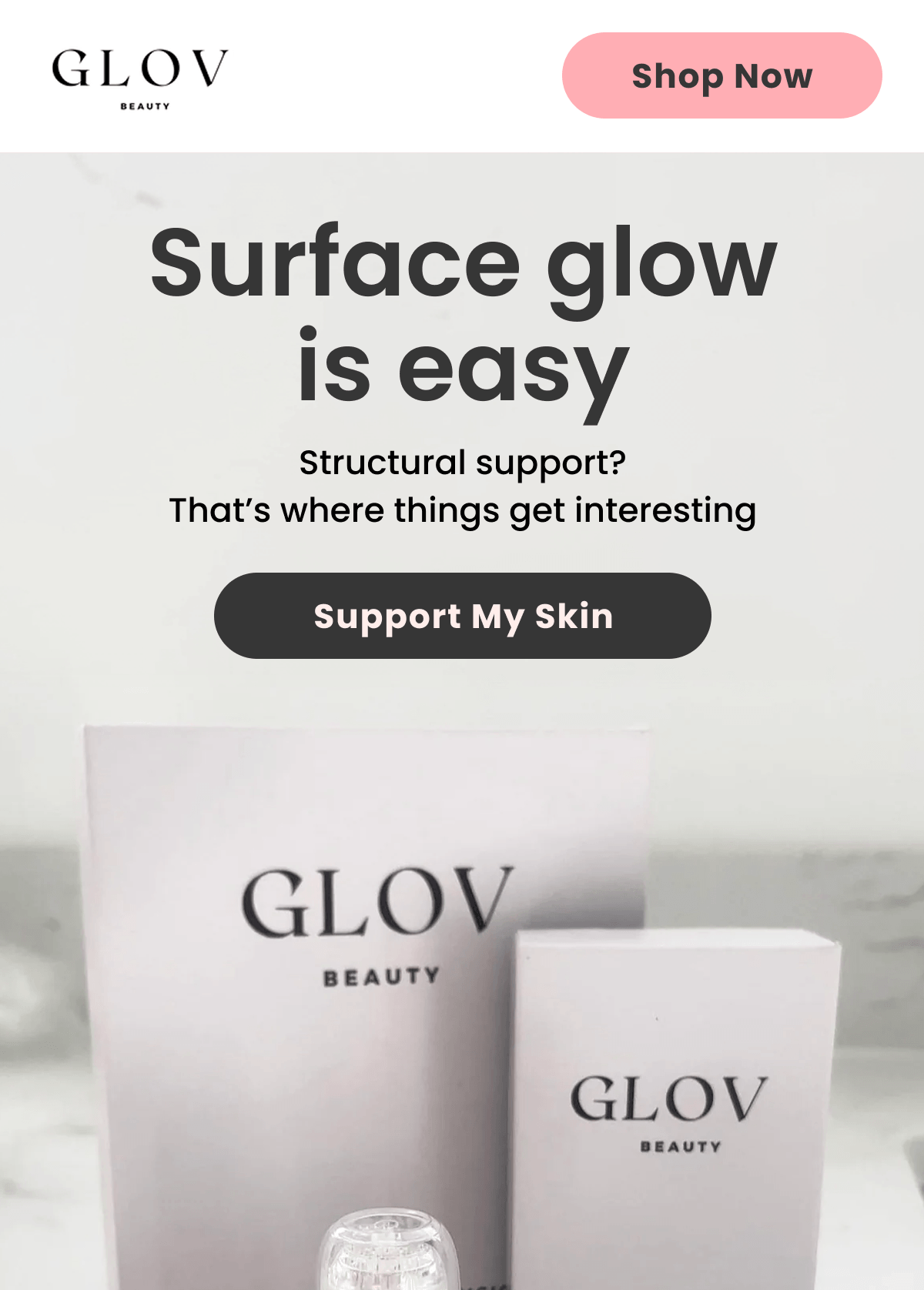 Surface glow is easy Structural support? That’s where things get interesting