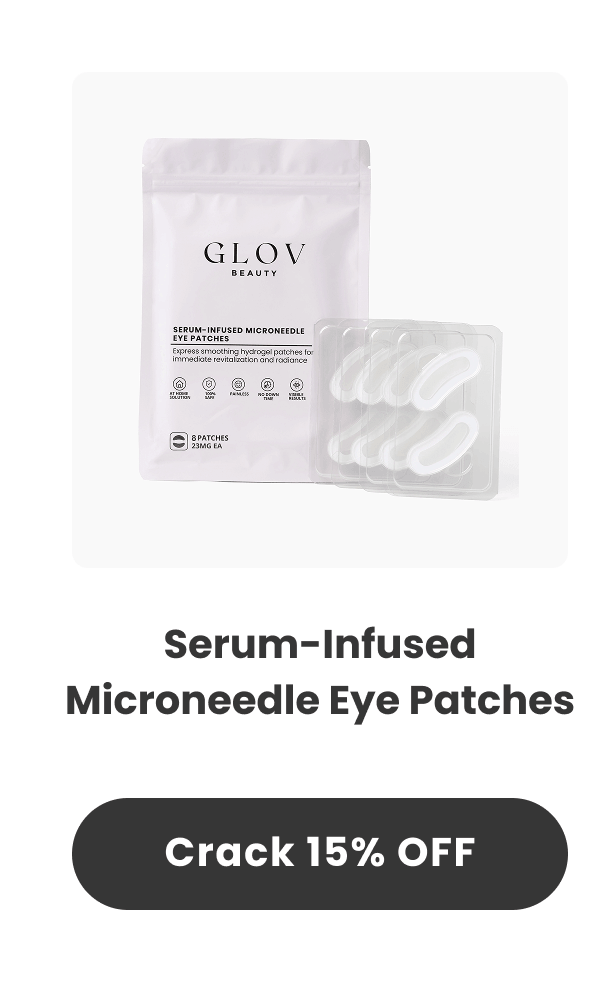 Serum-Infused Microneedle Eye Patches