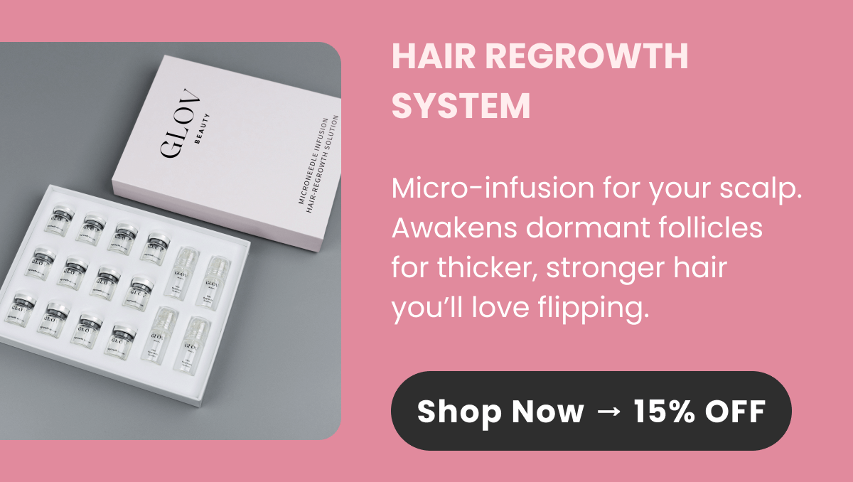 Micro-infusion for your scalp. Awakens dormant follicles for thicker, stronger hair you'll love flipping.