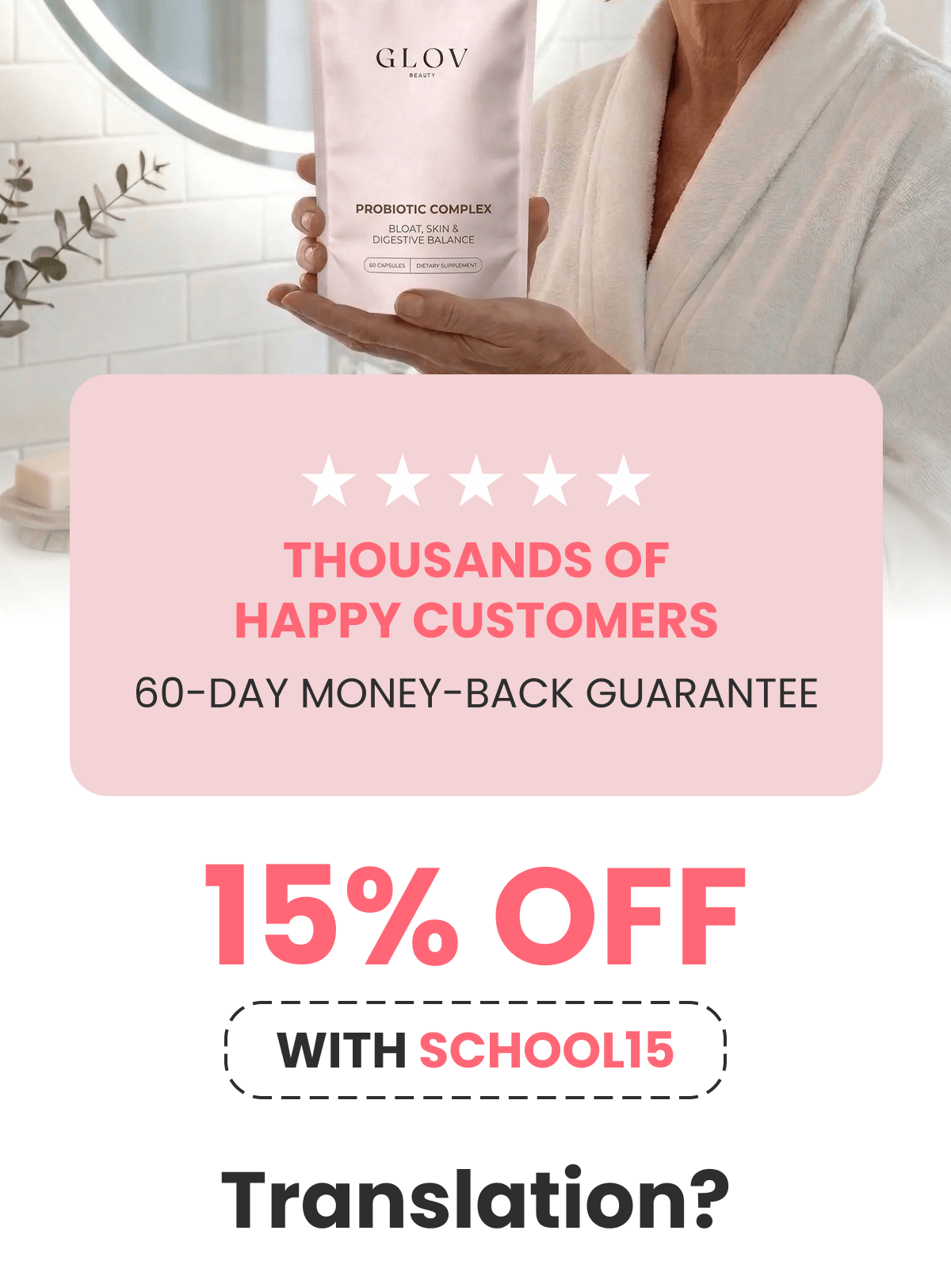 THOUSANDS OF HAPPY CUSTOMERS 60-DAY MONEY-BACK GUARANTEE