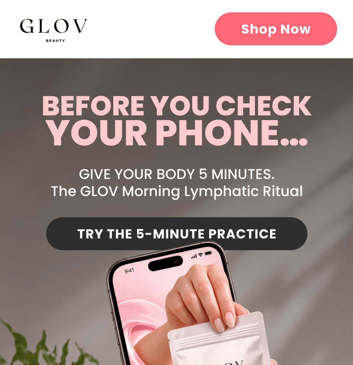 BEFORE YOU CHECK YOUR PHONE…