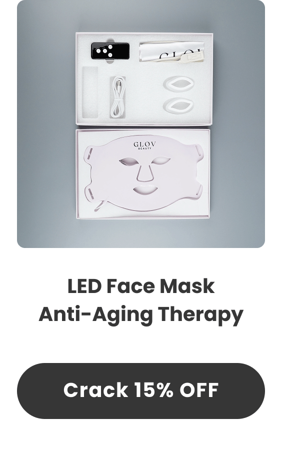 LED Face Mask Anti-Aging Therapy