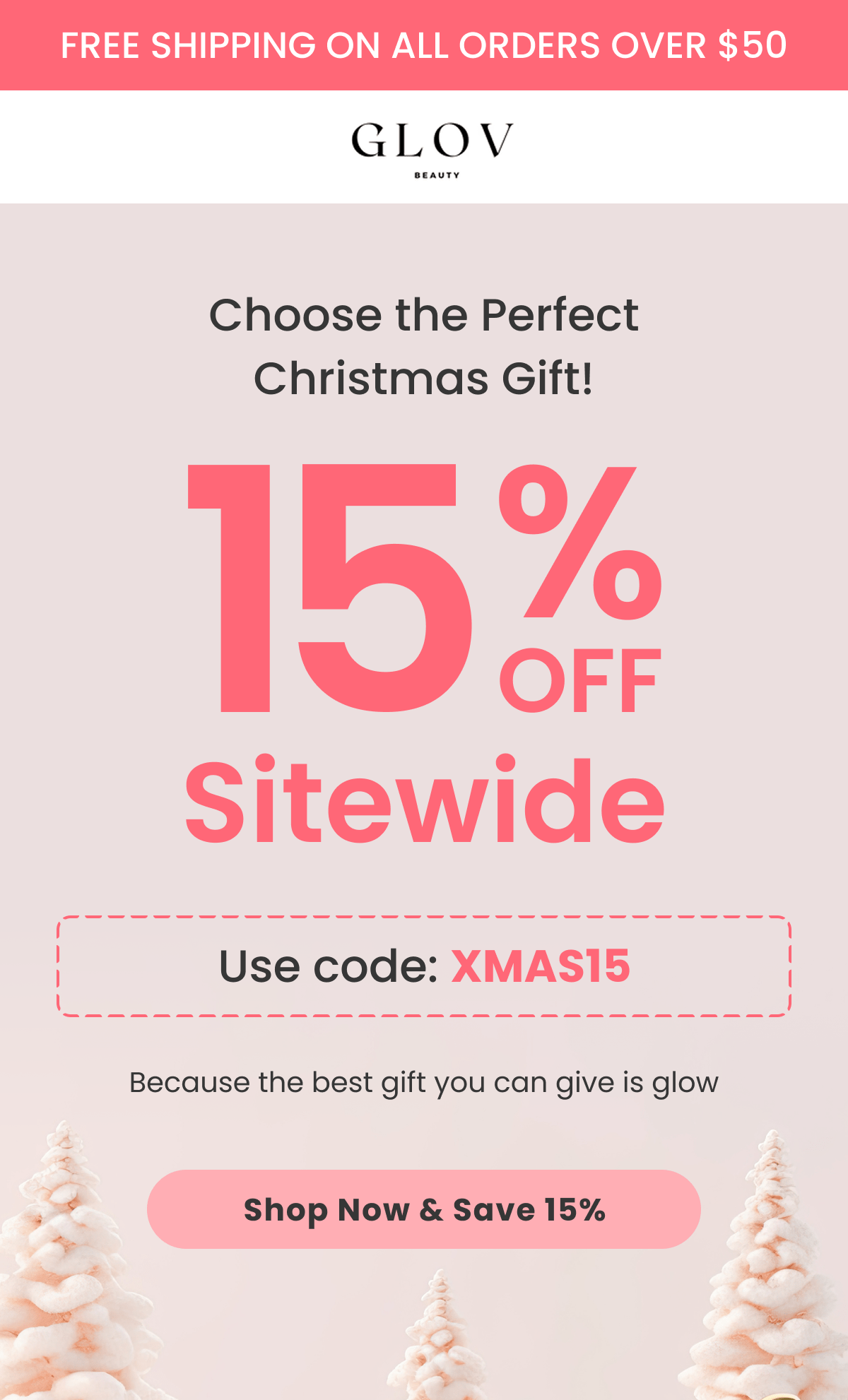 Christmas VIP List Launch The biggest of the year is almost here!  And this time, the best deals won't go public.  We're giving our VIPs first access to the lowest prices on every GLOV favorite. Only 100 slots are open. After that, doors close.