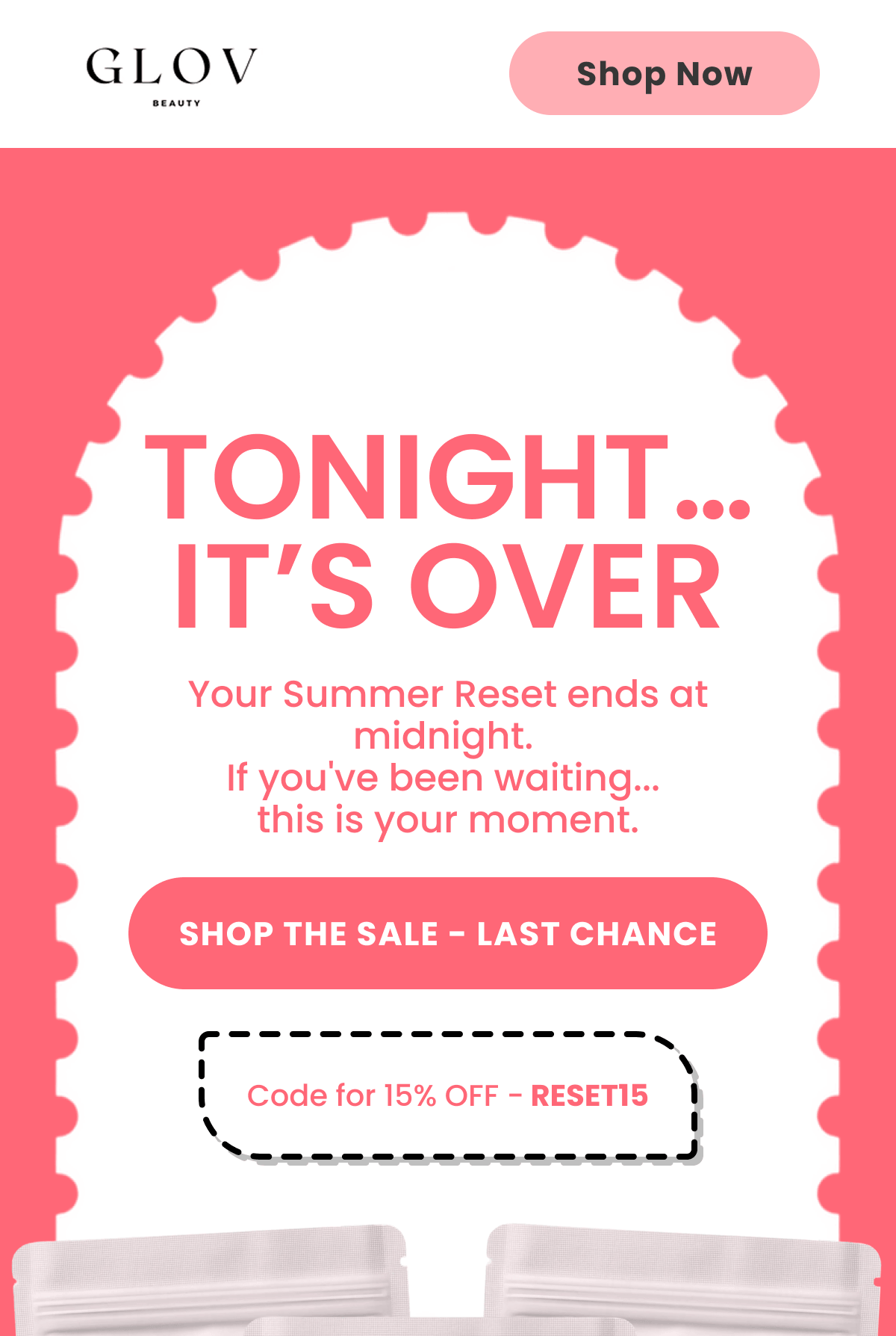 TONIGHT… IT’S OVER