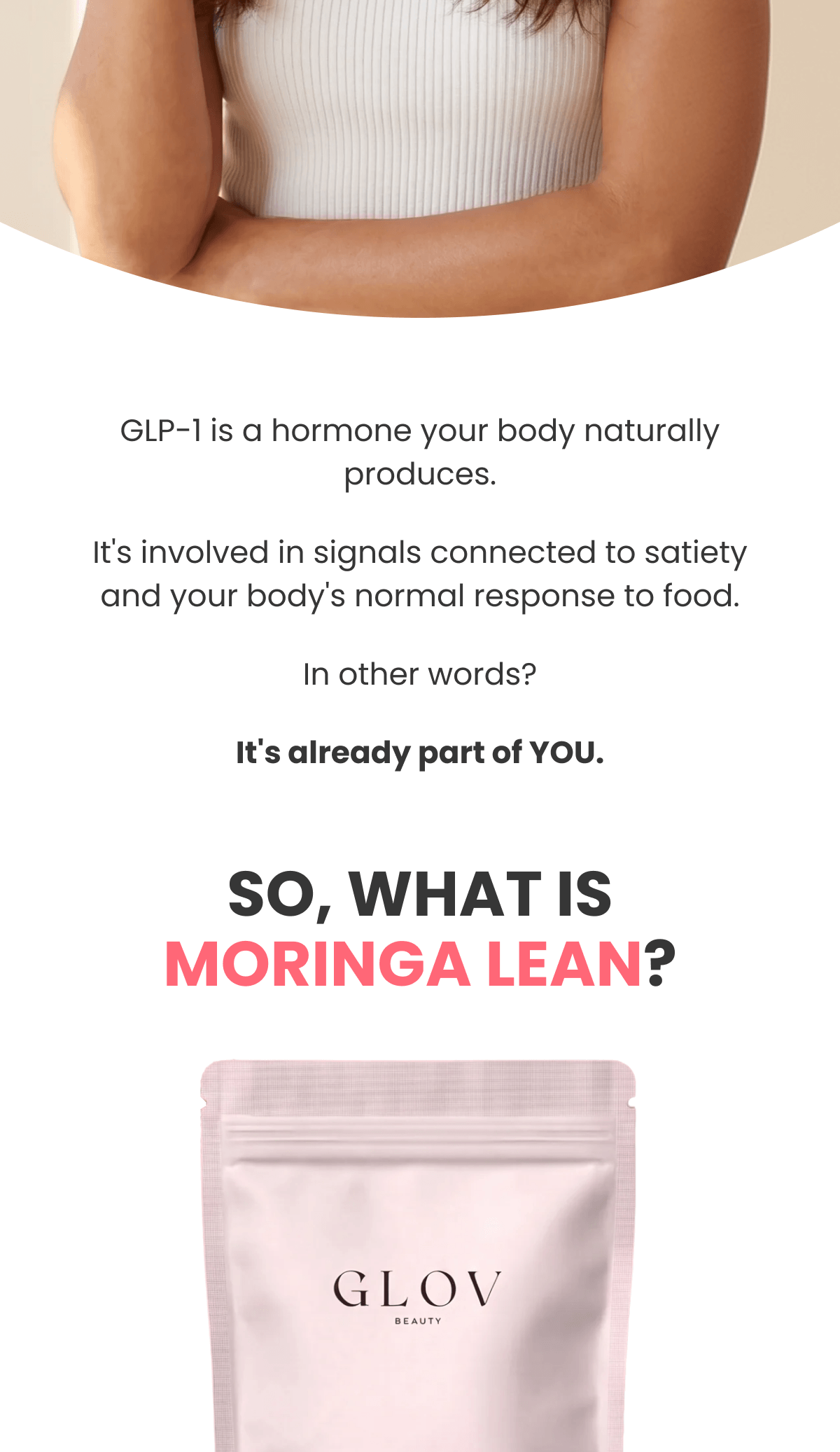 GLP-1 is a hormone your body naturally produces.