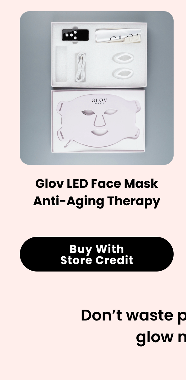 Glov LED Face Mask Anti-Aging Therapy
