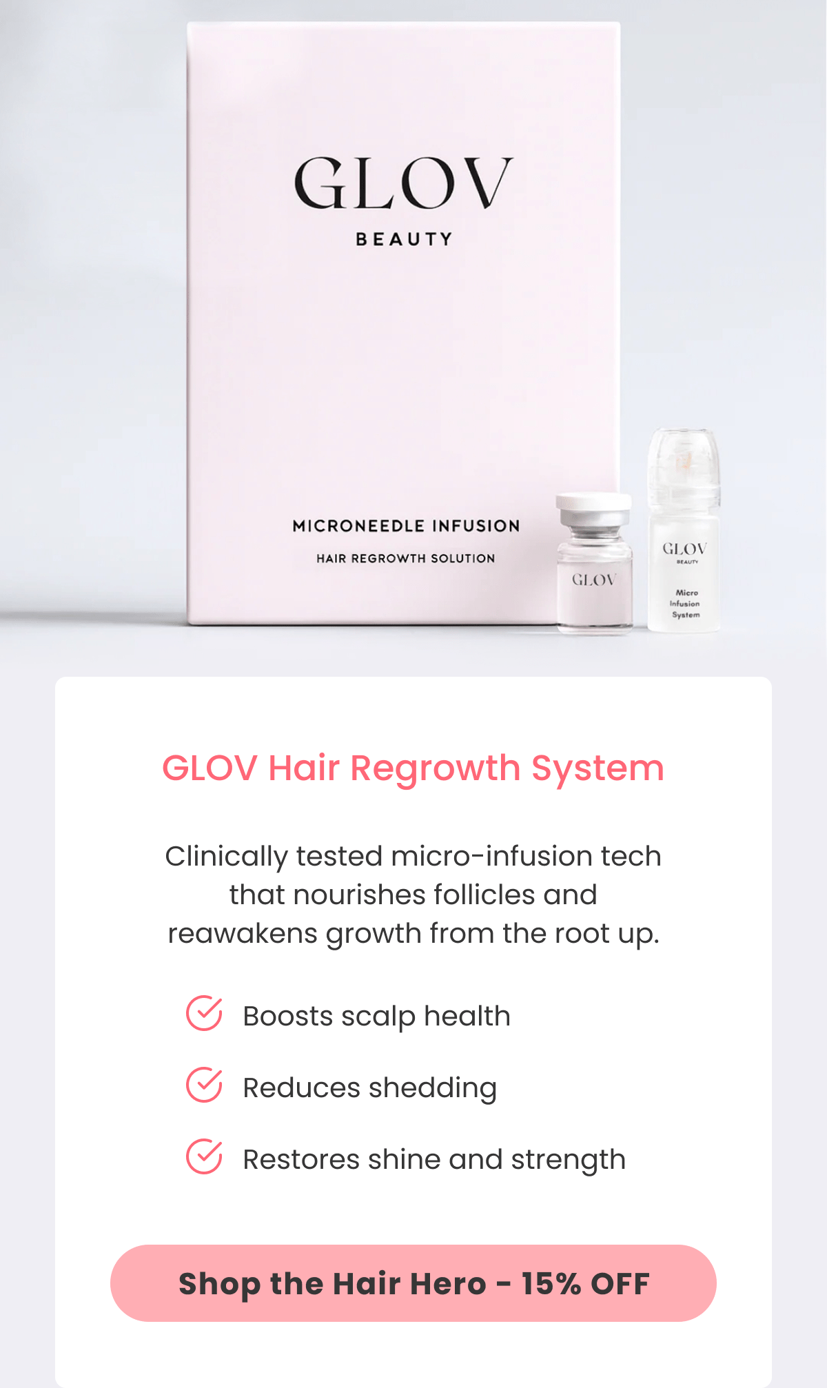 Hair Regrowth System Advanced micro-infusion tech for real follicle renewal.