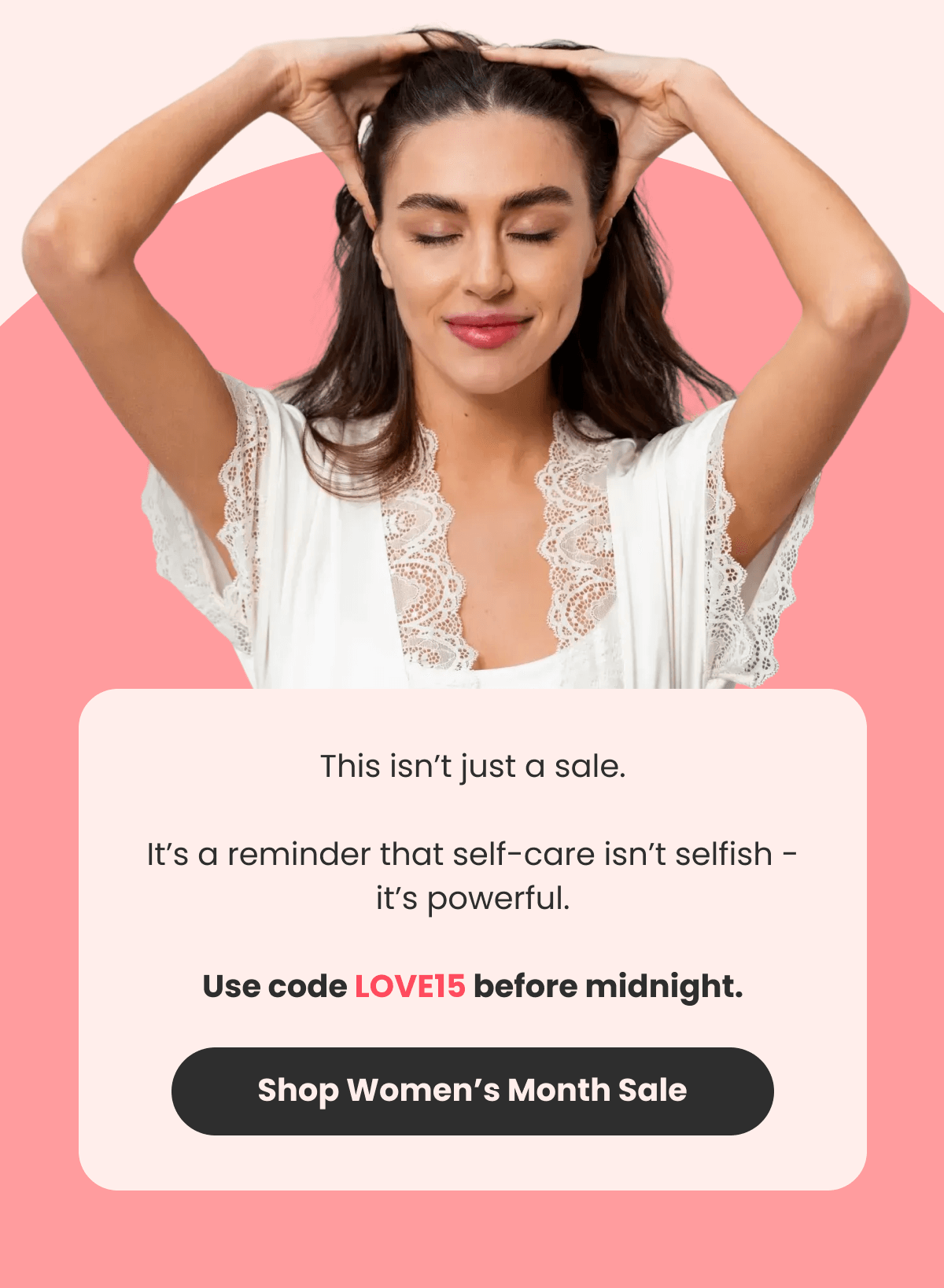 Your glow, your power, your month.