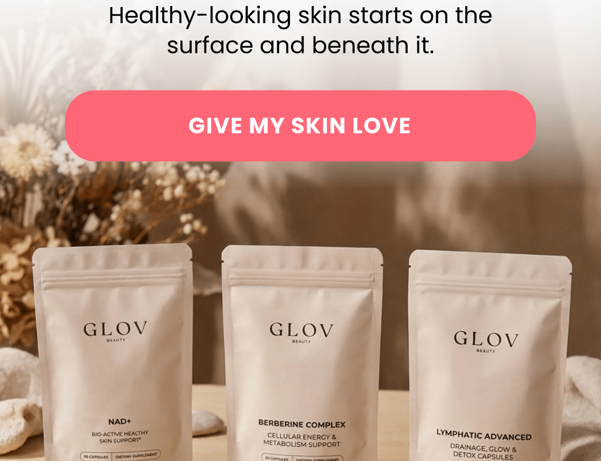 Healthy-looking skin starts on the surface and beneath it.