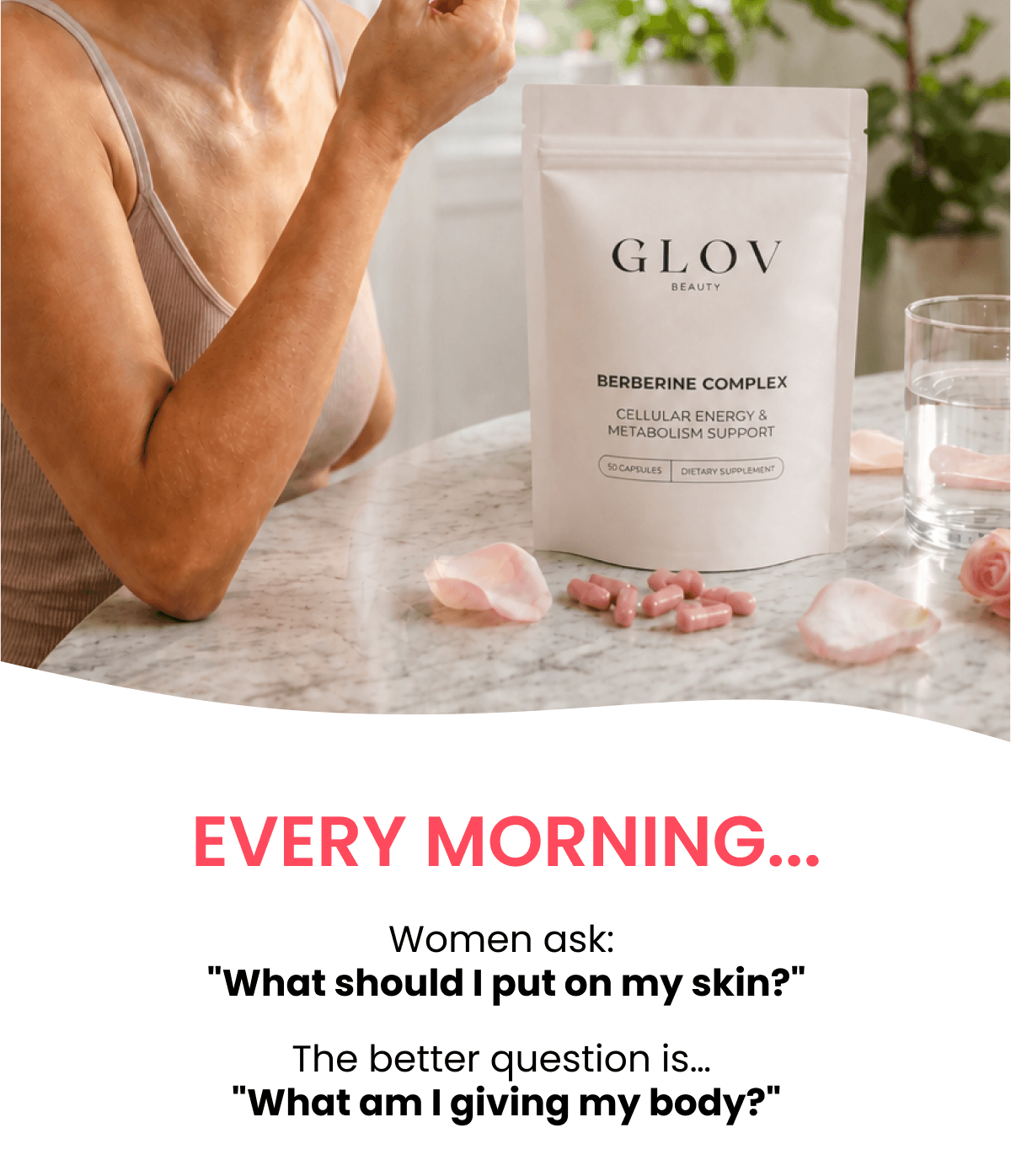 EVERY MORNING... Women ask:  "What should I put on my skin?"