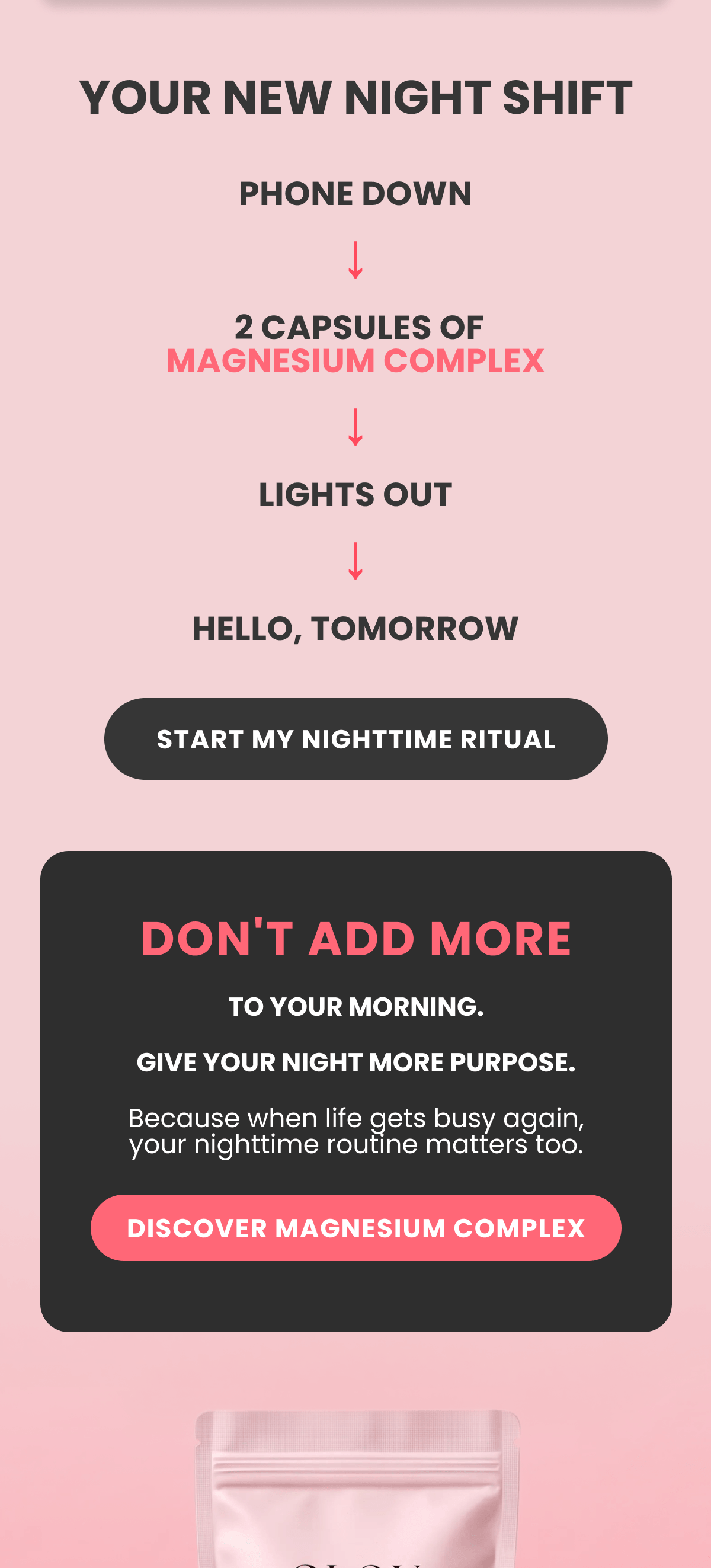 YOUR NEW NIGHT SHIFT