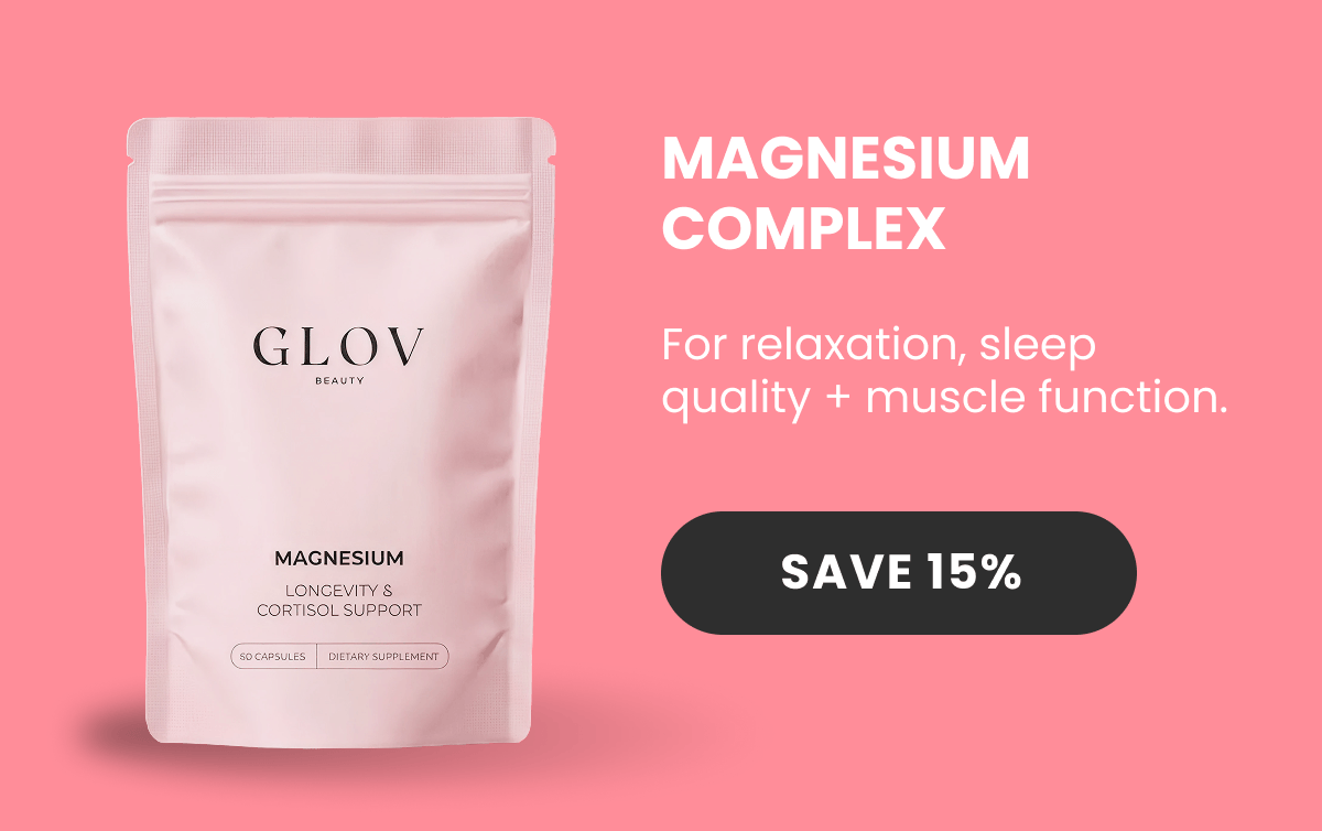 MAGNESIUM COMPLEX  For relaxation, sleep quality + muscle function.