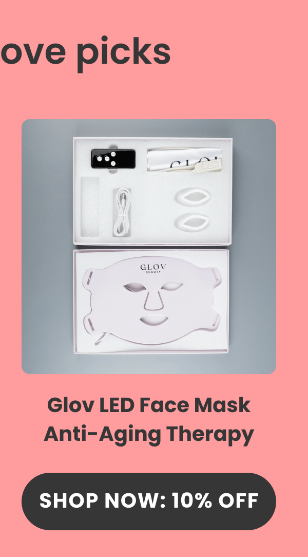 LED Face Mask Anti-Aging Therapy