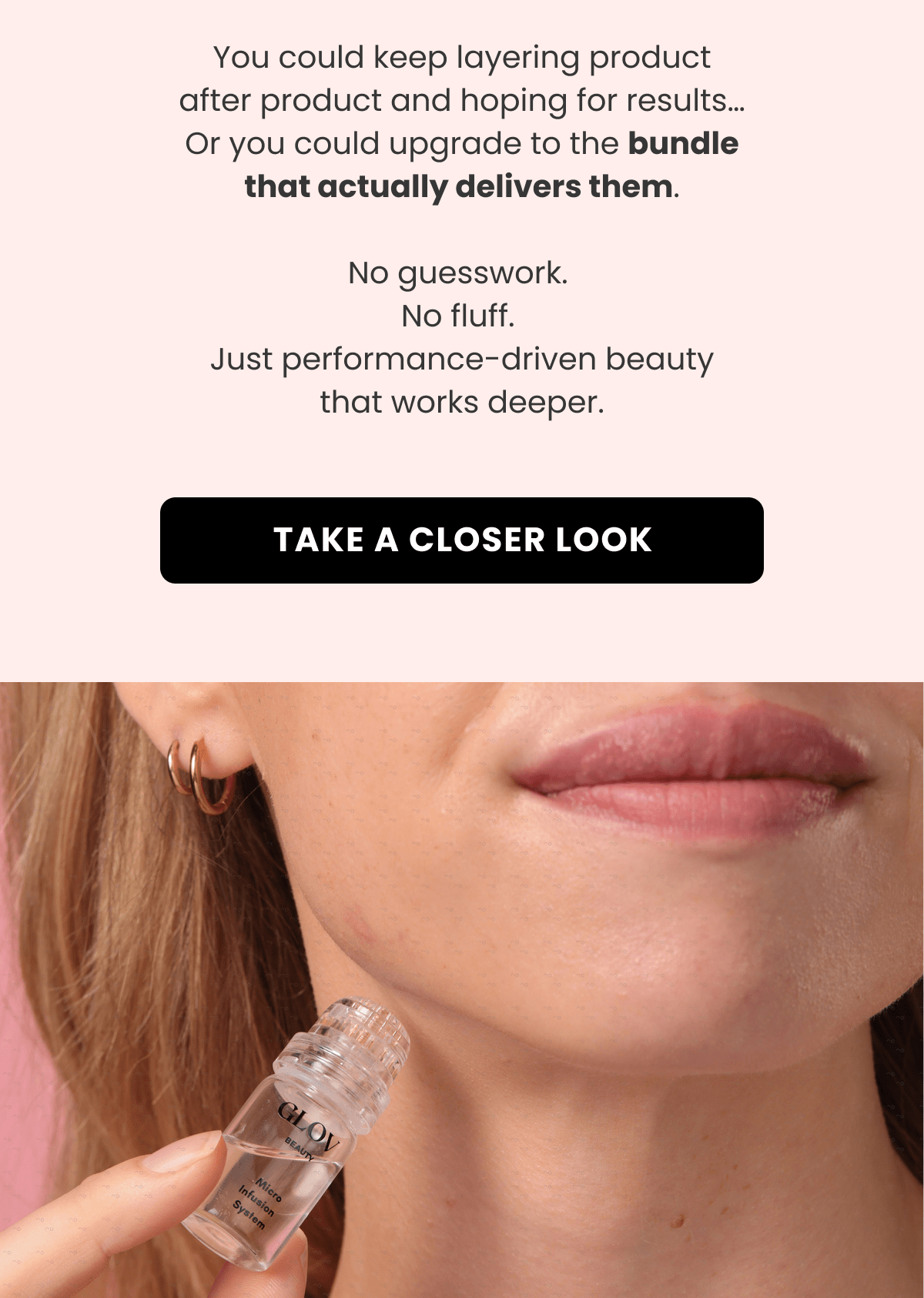 You could keep layering product after product and hoping for results… Or you could upgrade to the bundle that actually delivers them.  No guesswork.  No fluff.  Just performance-driven beauty that works deeper.