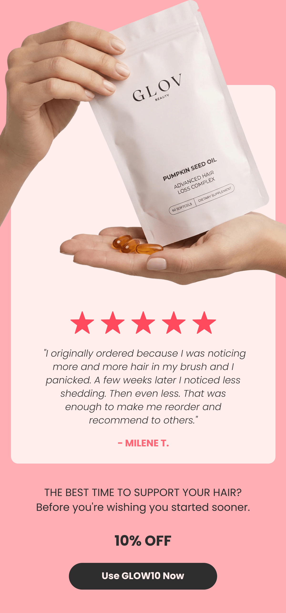 Sounds familiar? PUMPKIN SEED OIL ADVANCED