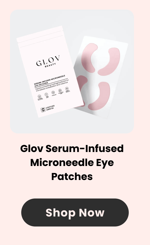 Glov Serum-Infused Microneedle Eye Patches