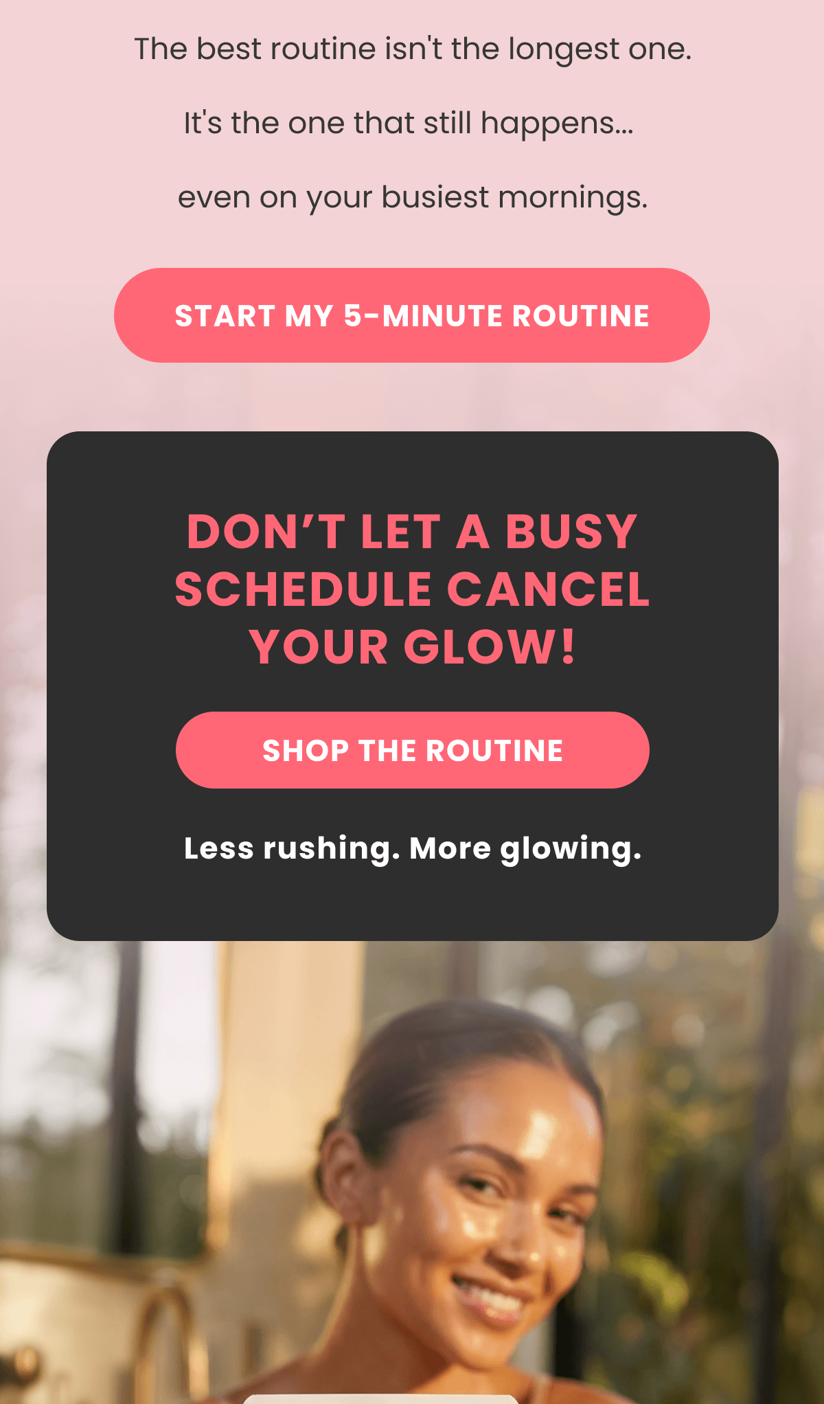 The best routine isn't the longest one.