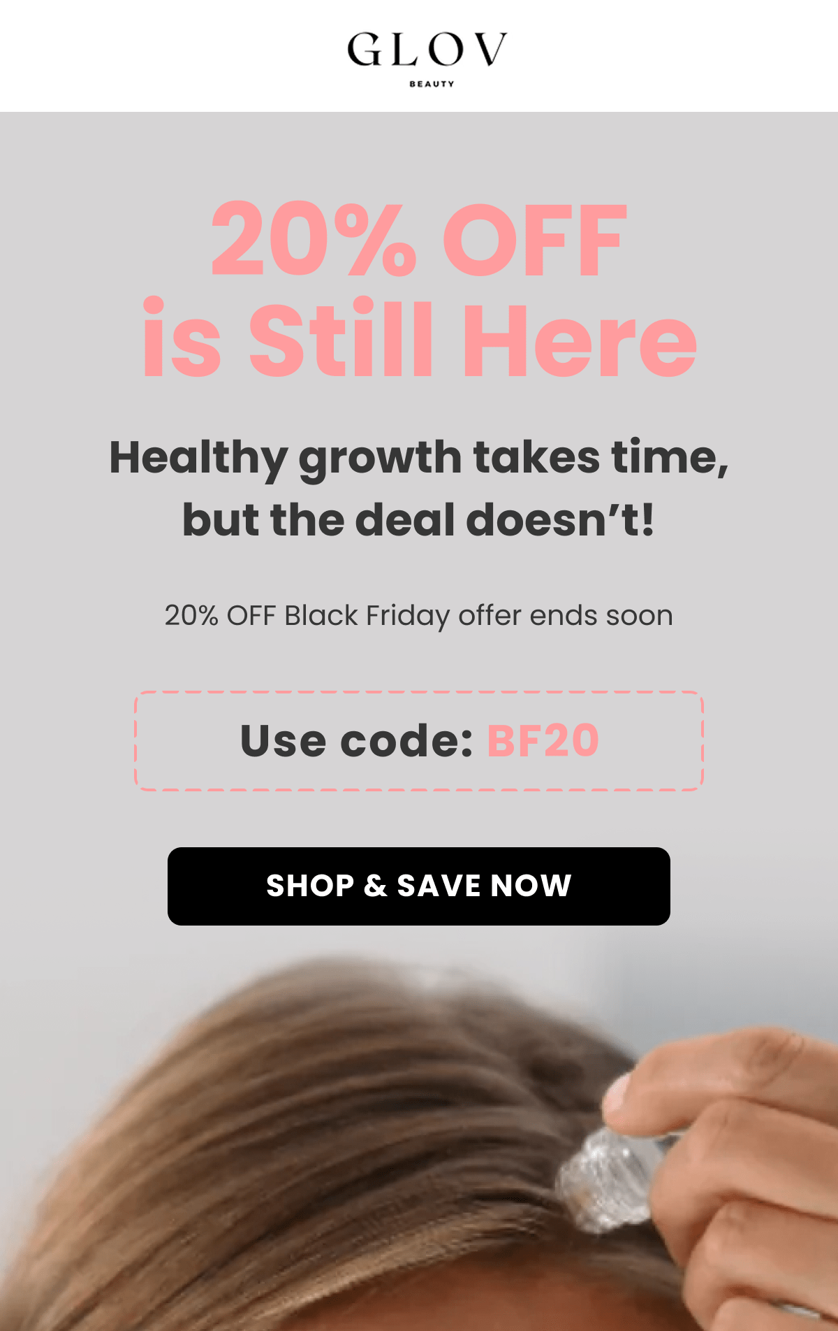 Black Friday VIP List Launch The biggest of the year is almost here!  And this time, the best deals won't go public.  We're giving our VIPs first access to the lowest prices on every GLOV favorite. Only 100 slots are open. After that, doors close.