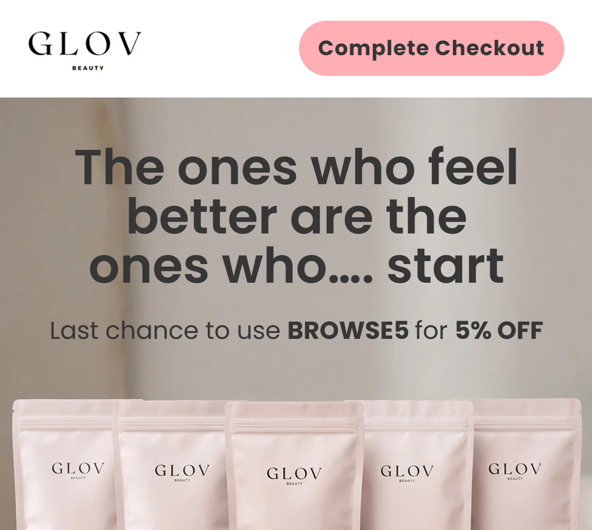 The ones who feel better are the ones who…. start