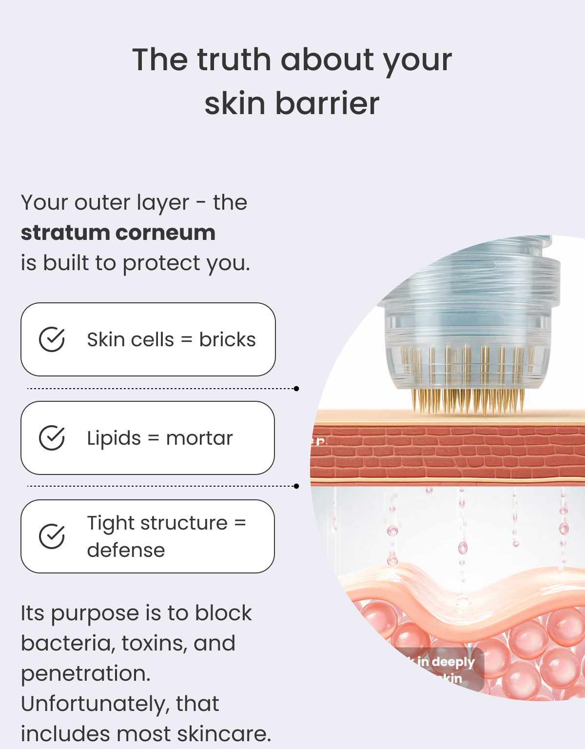 MYTH #2 You need a dermatologist for real results.