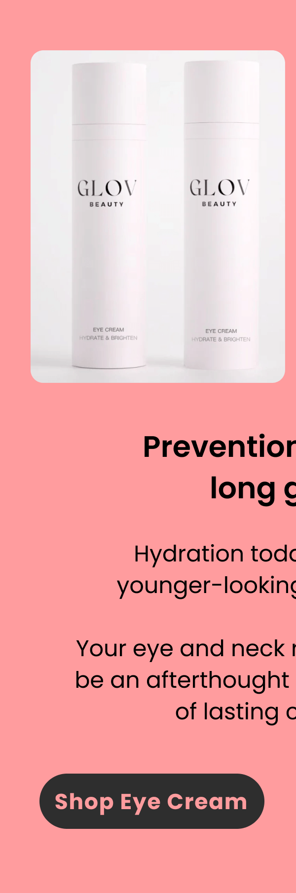 Prevention plays the long game!