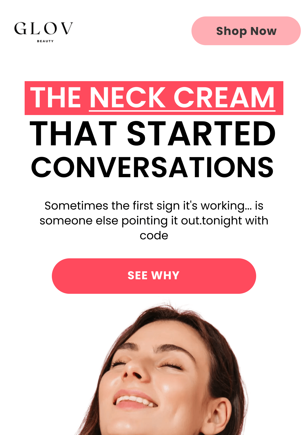 THE NECK CREAM THAT STARTED CONVERSATIONS