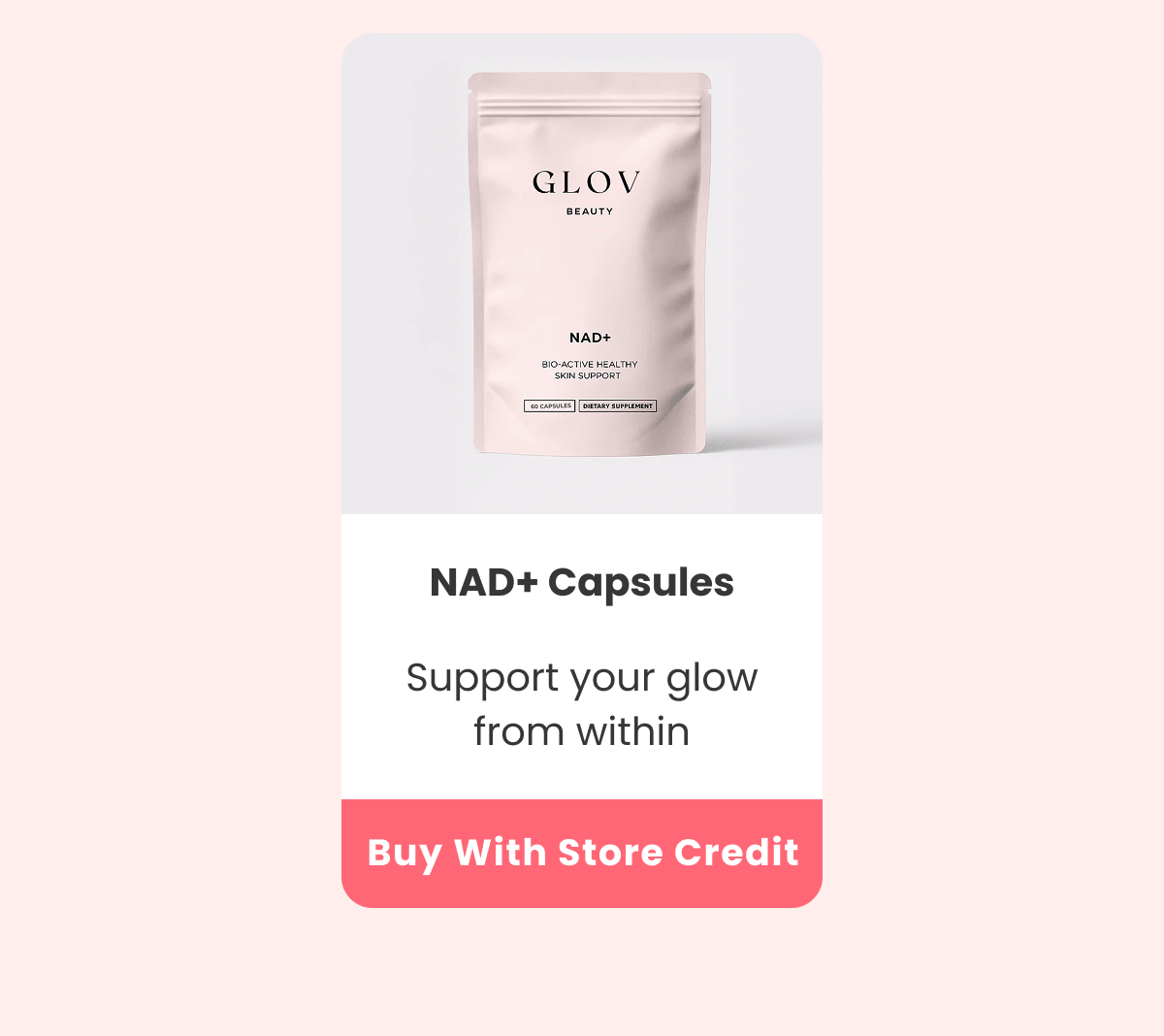NAD+ Capsules Support your glow from within