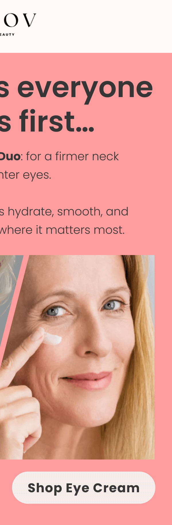 The 2 spots everyone notices first…