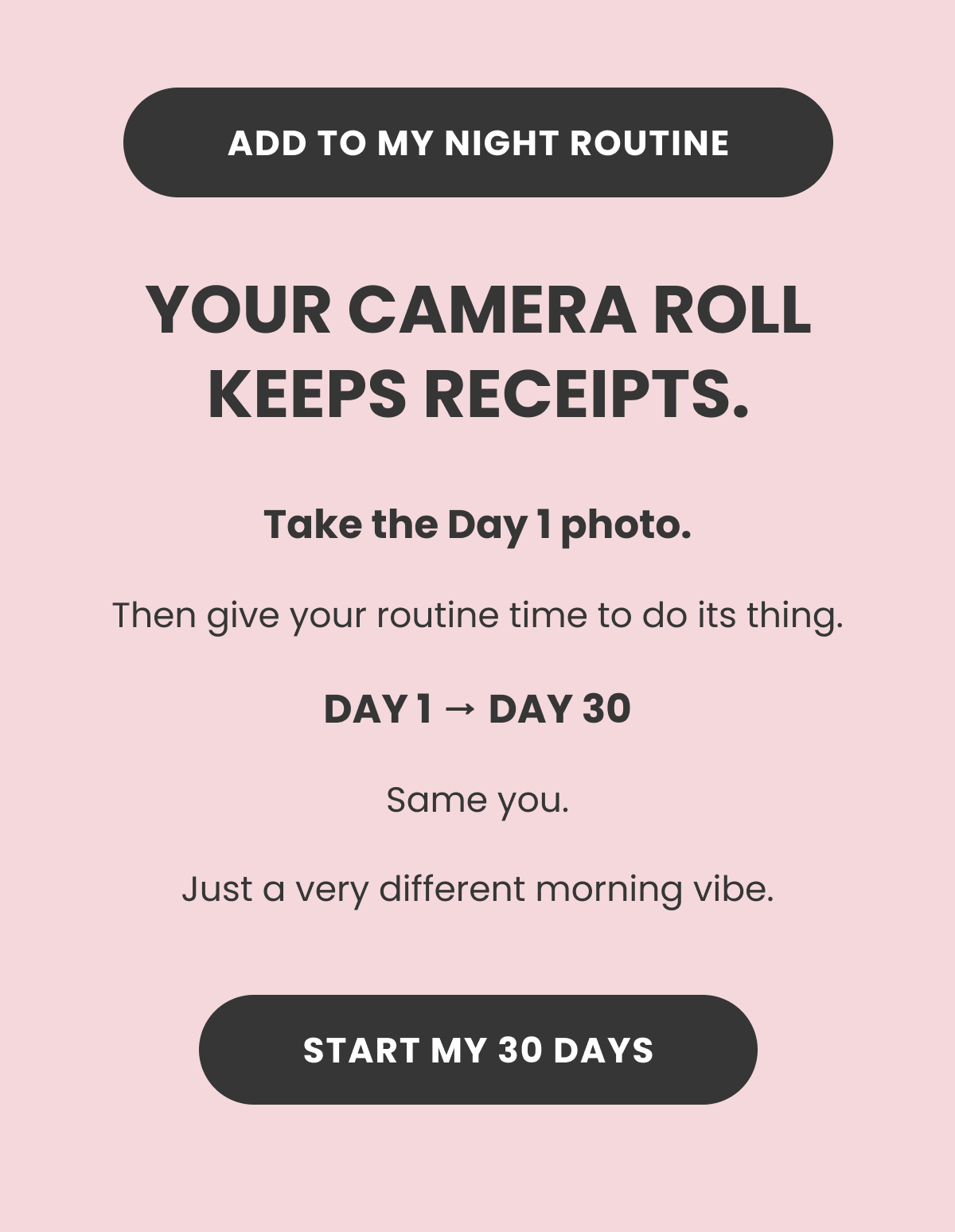YOUR CAMERA ROLL KEEPS RECEIPTS.